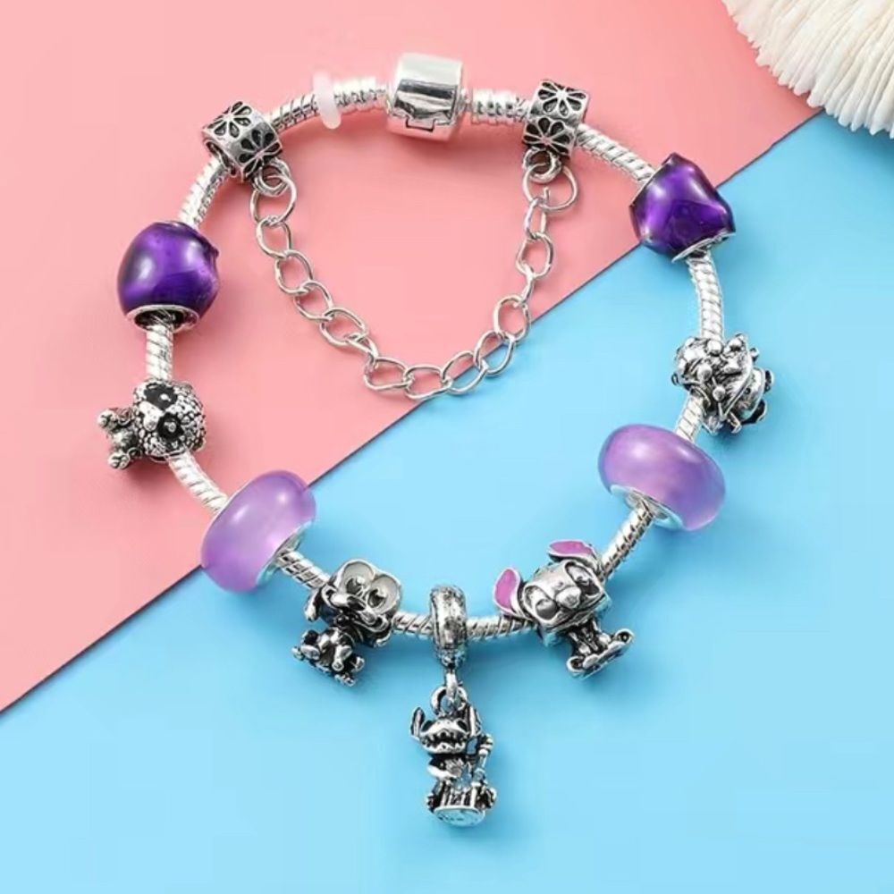 Disney Stitch Charm Bracelet